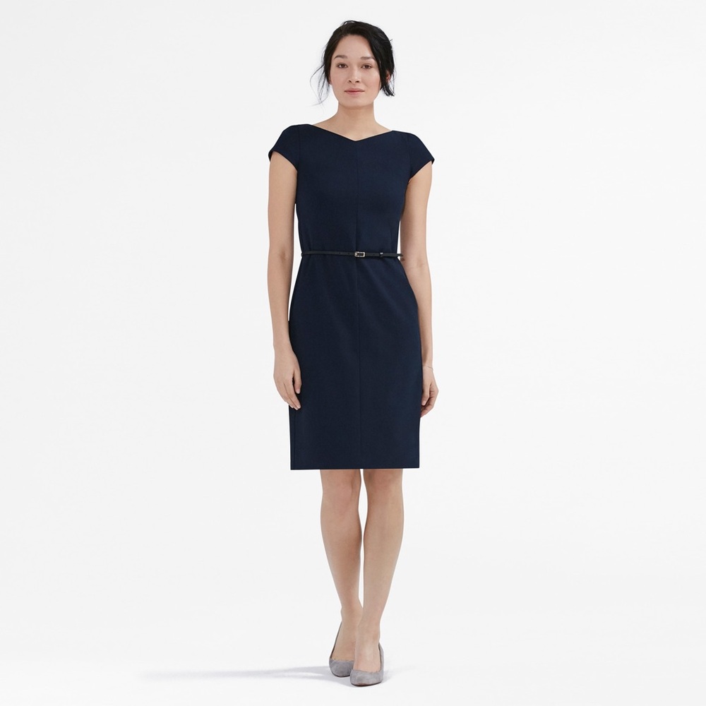 MM Lafleur - Nisa Dress Navy - size 10